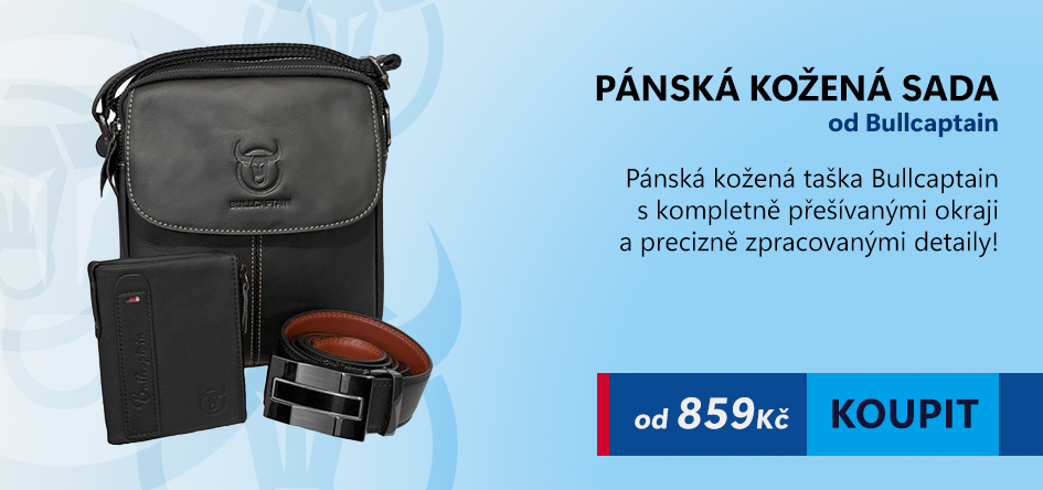 Pánská kožená sada od Bullcaptain