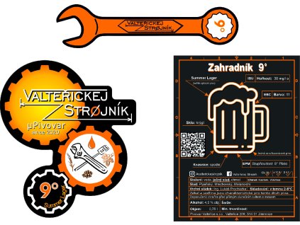 Zahradní 9° komplet V1 bez ořezu