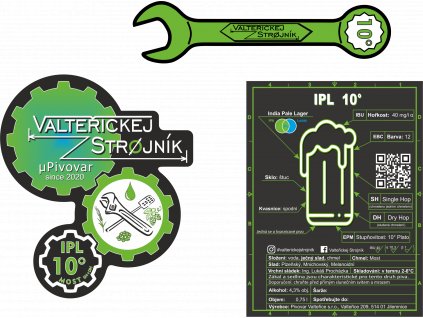 Strojník 11° přední s vodoznakem