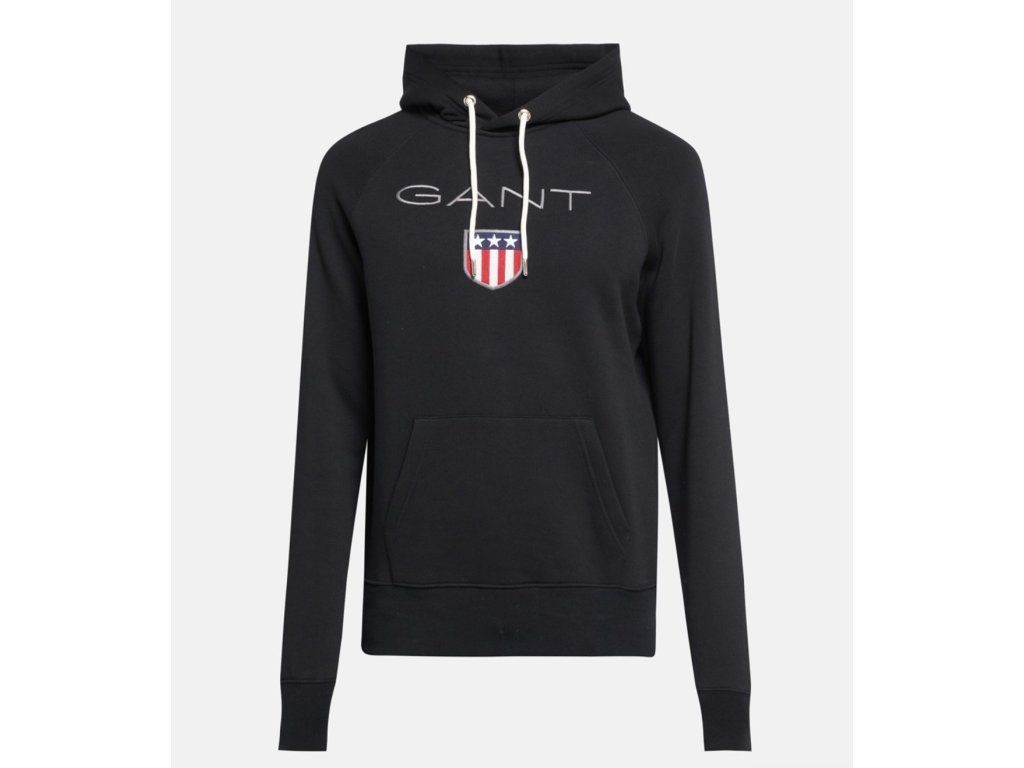 GANT černá, vyšité logo