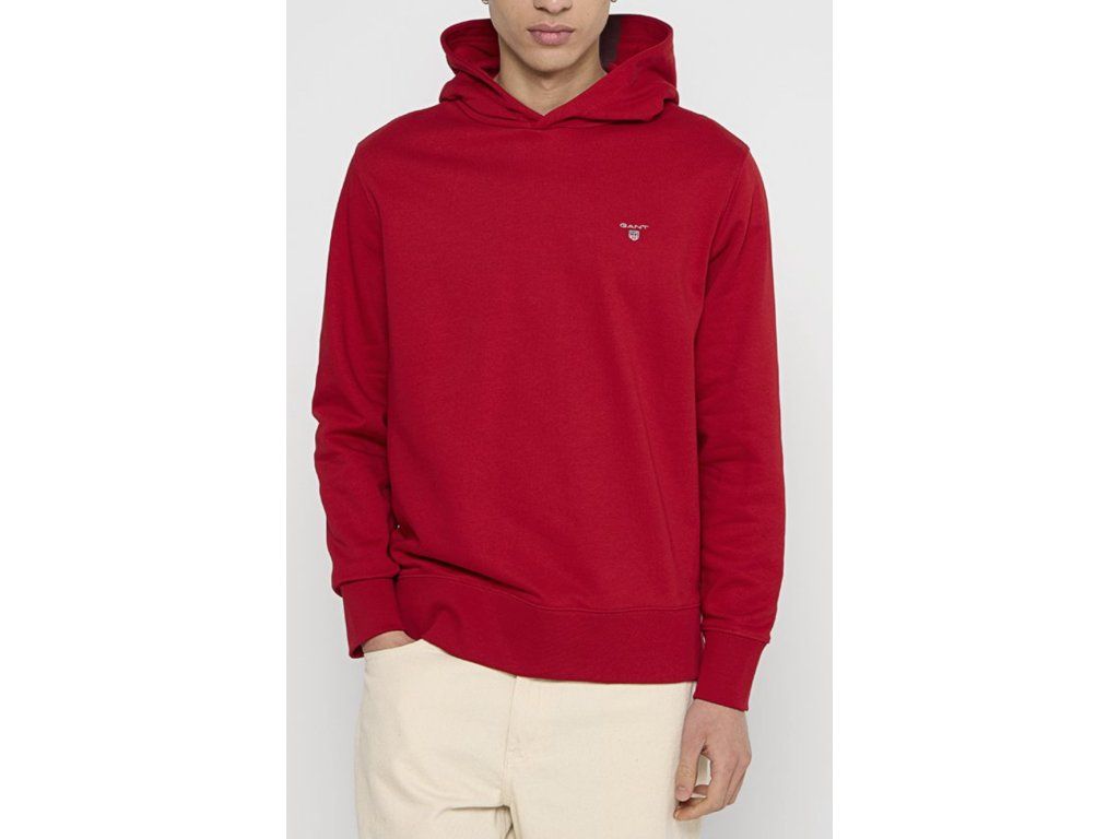 GANT červená, vyšité logo 2