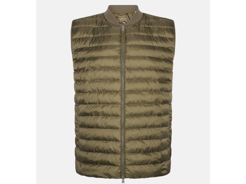 Zelená vesta, potisk logo