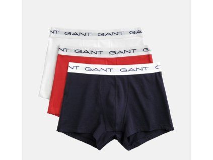 3pack (bílá, červená, tmavě modrá)
