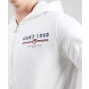 GANT smetanová, ZIP, potisk logo