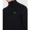 Černý, bavlna, half zip