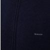 Tmavě modrý, extrafine lambswool, full zip