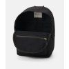 Černý batoh, vyšité logo