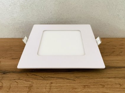 LED panel  LADĚNÁ BÍLÁ ( 2000K–6000K )24V DC 6W 120° Hranatý