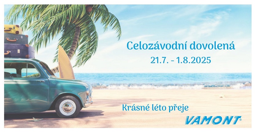 Celozávodní dovolená 2025