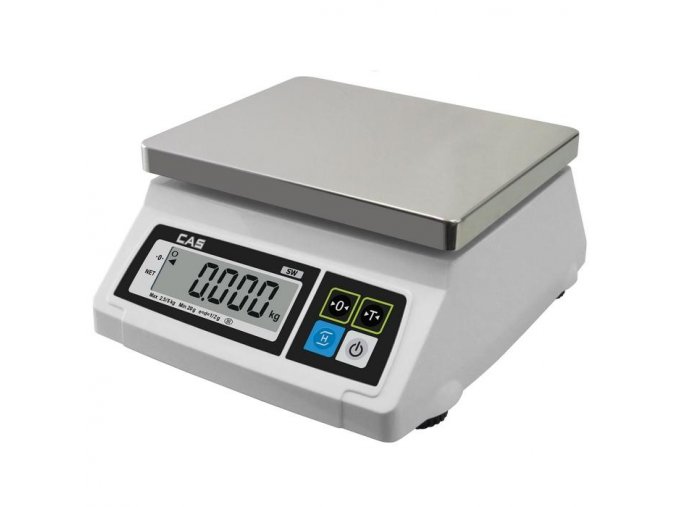 CAS SW 1S-20DR do 20kg  Ověřená kuchyňská (gastro) váha