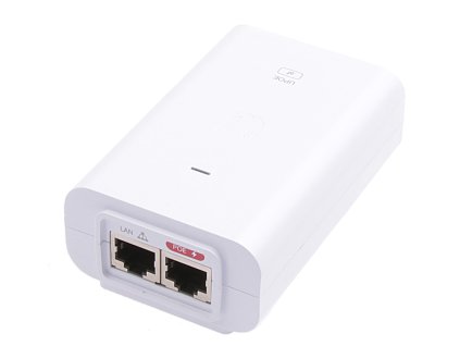 Ubiquiti U-POE-af - Gigabitový PoE Injektor 48V/0.32A (15,4W) - biely