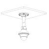 Dahua IPC-HDBW2441E-S-0360B 4 Mpx dome IP kamera