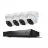 Reolink RLK8-800D4-A Security Kit in 4K UHD with Smart Person/Vehicle Detection, 8-Channel NVR, 4XRL