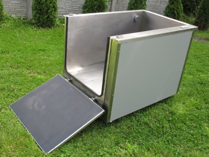 HMV Pluto Profi – Nerezová hydroterapeutická vaňa 120x80 pre psov s aktívnym kyslíkom  HMV Pluto Profi – Nerezová hydroterapeutická vaňa pre psov s aktívnym kyslíkom | Vanaprepsa.sk