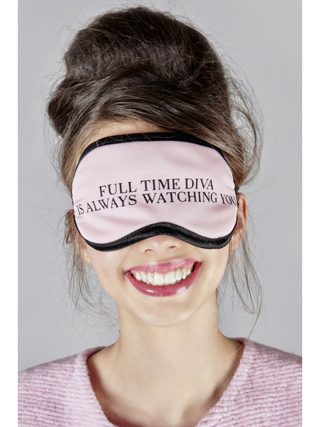 Full time diva is always watching you sleeping mask