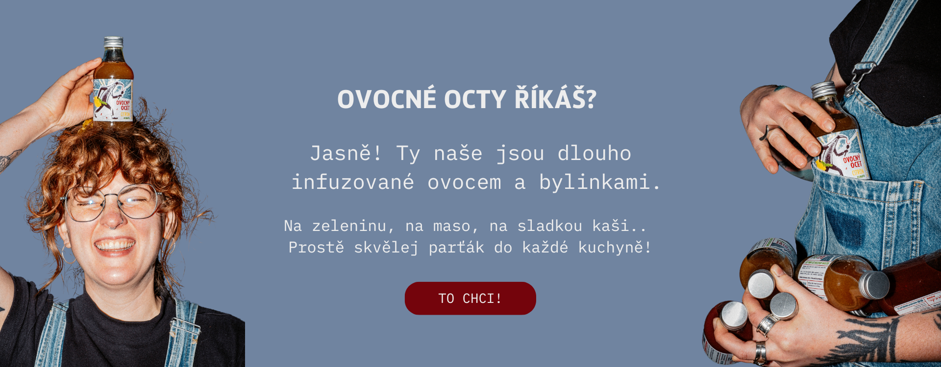 Nabídka ovocných octů