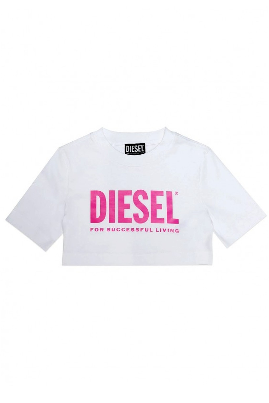 Dětské tričko Diesel J0061000YI9 bílé