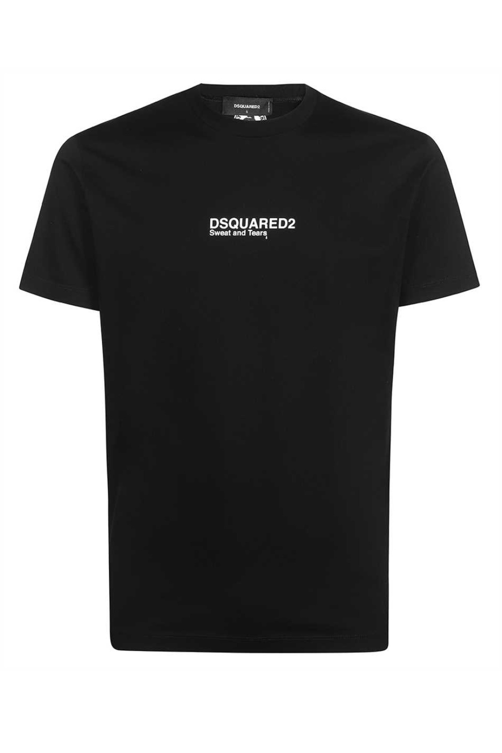 Pánské tričko Dsquared2 S74GD0946 černé