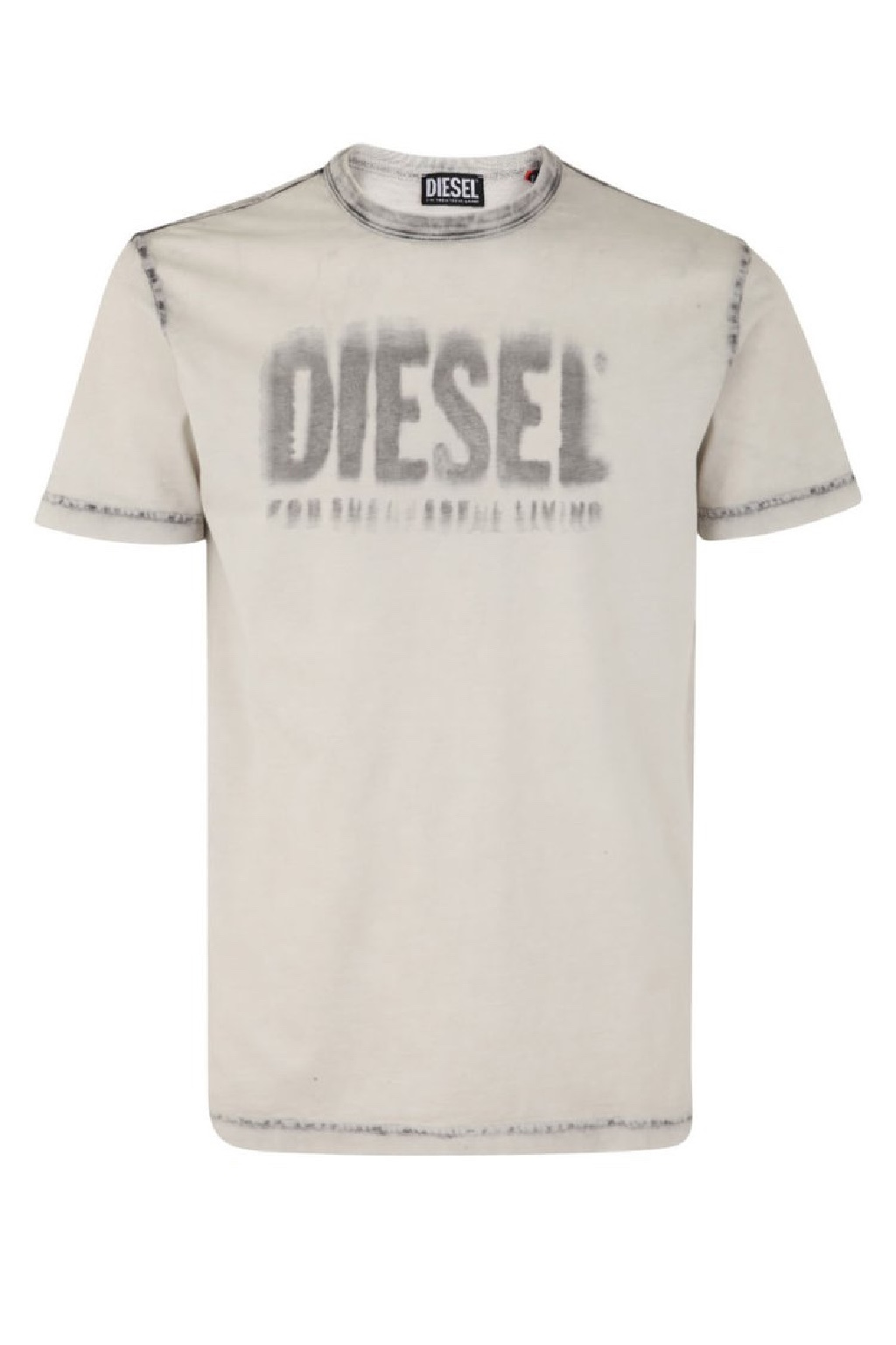 Pánské tričko Diesel A065340KFAV šedé