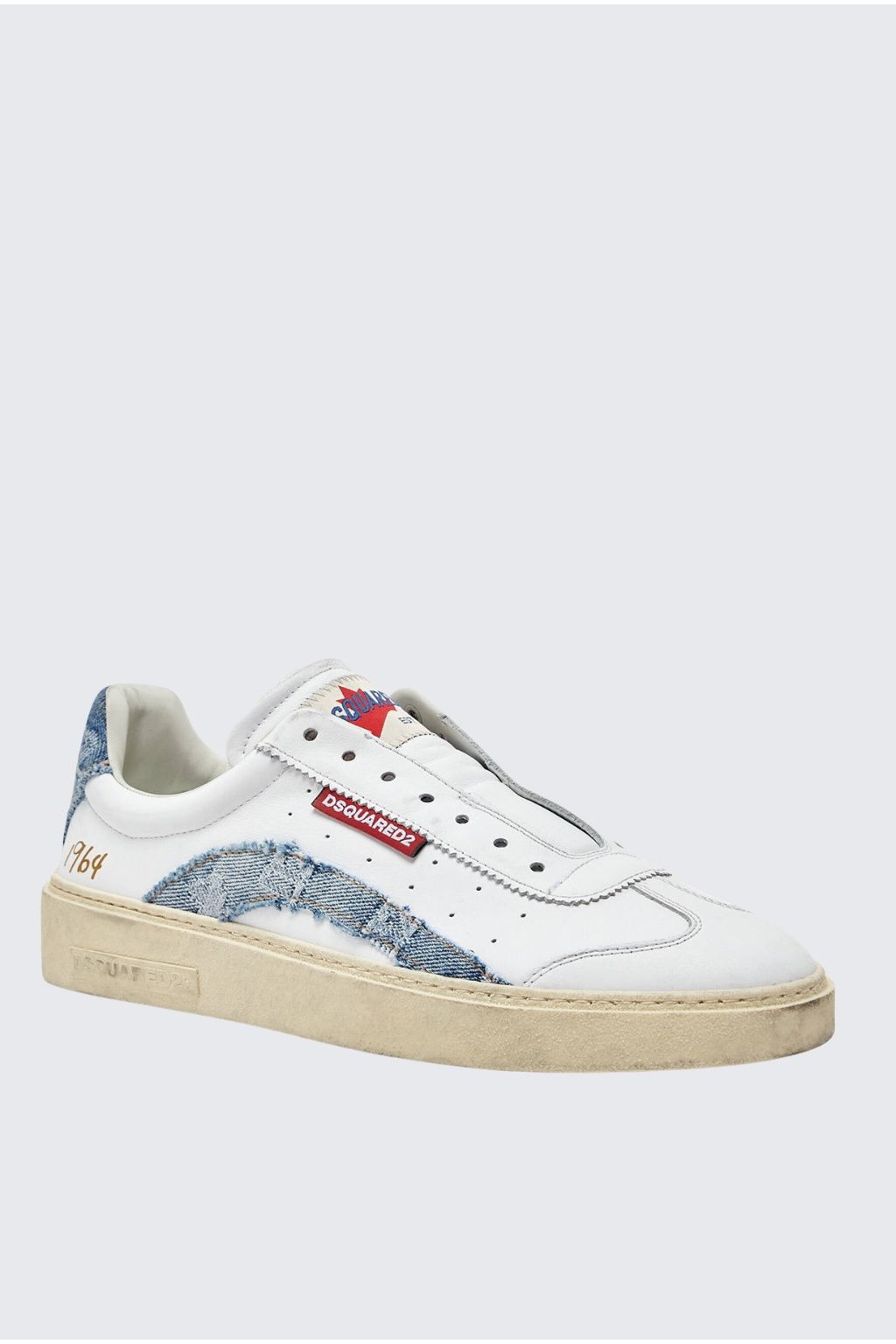 Pánské tenisky DSQUARED2 VINTAGE SNM047111 bílé
