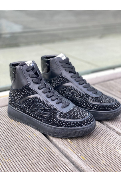 Dámské tenisky Pinko Harlow 3 Basket High černé