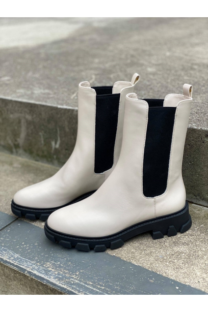 Dámské boty Michael Kors Ridley 40F1RIFE6L krémové11