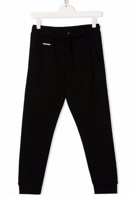 Dětské tepláky Dsquared2 DQ0668D004L černé