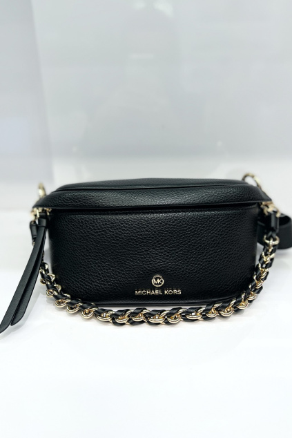 Dámská ledvinka Michael Kors 30S2S04M1L černo zlatá