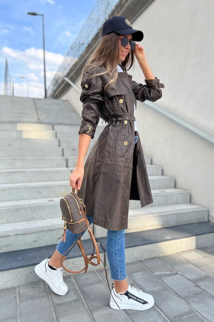 Dámský kabát Michael Kors MS2205C43D hnědý