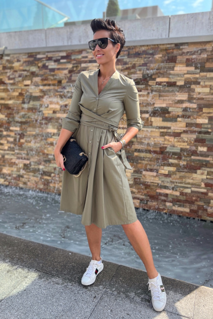 Dámské šaty Twinset 221TT2082 hnědé