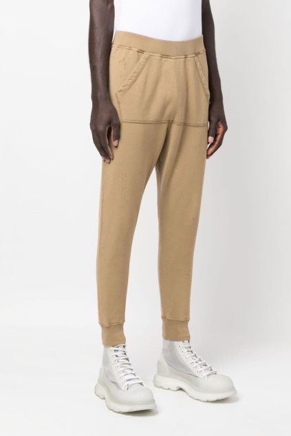 Panské tepláky Dsquared2 S74KB0716S25030 béžové