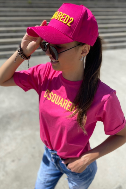 Dámské tričko Dsquared2 S75GD0283S22427 růžové