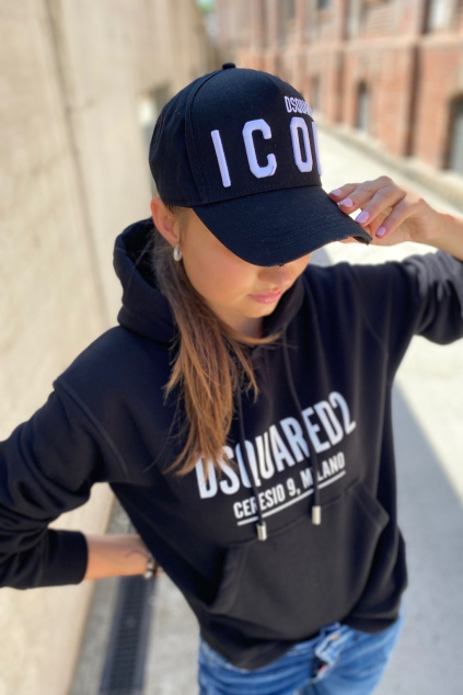 Dámská mikina Dsquared2 S75GU0420S25516 černá