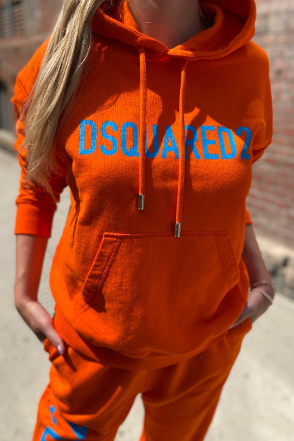 Dámská mikina Dsquared2 S75GU0429S25539 oranžová