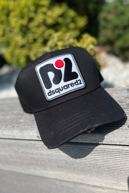 Pánská kšiltovka Dsquared2 BCM061405C00001 černá