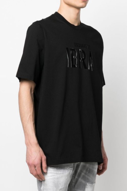 Pánské tričko Dsquared2 S78GD0067S23009 černé
