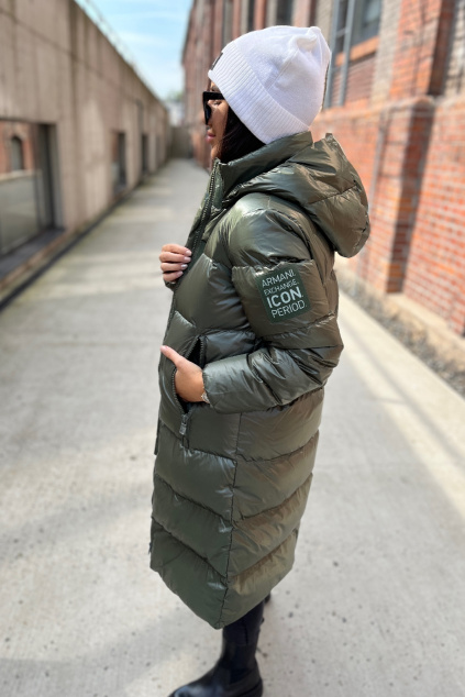 Dámská bunda Armani Exchange 8NYK50YNYNZ zelená