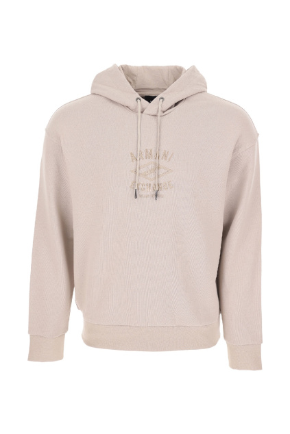 Pánská mikina Armani Exchange 6LZMLDZJNBZ béžová