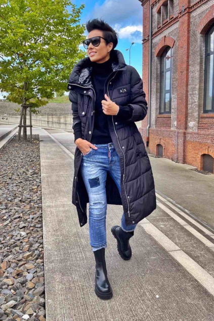 Dámská bunda Armani Exchange 6LYL05YN9HZ černá