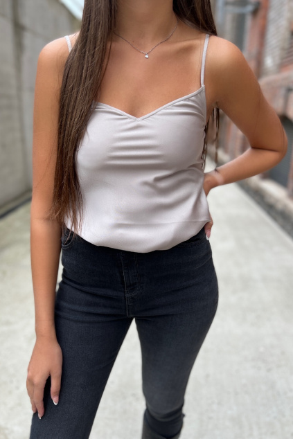 Dámský top Armani Exchange 8NYH05YNZ5Z krémový 3