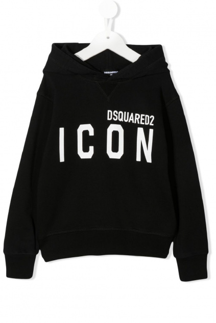 Dětská mikina Dsquared2 DQ1378D002Y černá