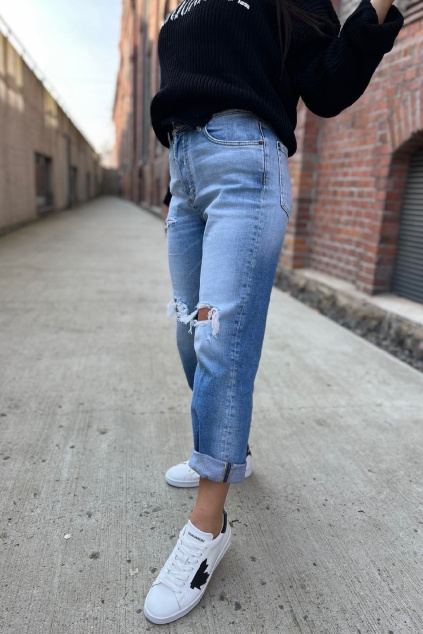 Dámské džíny Dsquared2 S73LA0269 modré 2