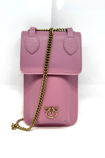 Dámské pouzdro na telefon Pinko 1P22XHY5H7078Q tmavě růžové