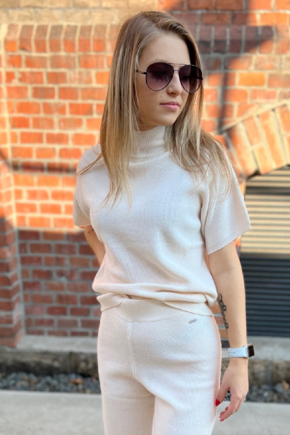 Dámský svetr Armani Exchange 6LYM1XYMT8Z béžový 3