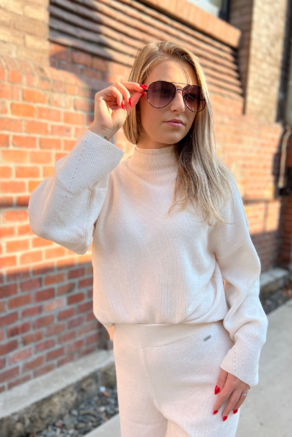 Dámský svetr Armani Exchange 6LYM1YYMT8Z béžový