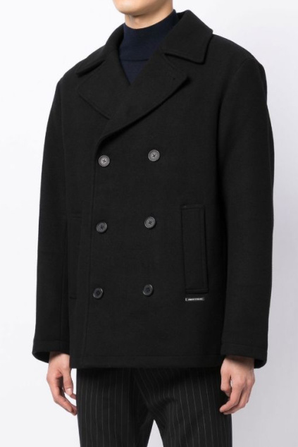Pánský kabát Armani Exchange 6LZK33ZNIKZ černý