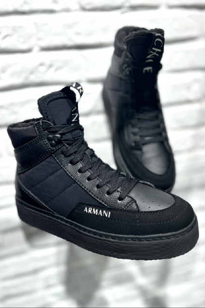Pánské boty Armani Exchange XUZ043XV605 černé