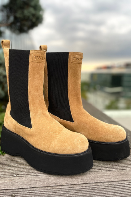 Dámské boty Twinset 222TCP178 hnědé