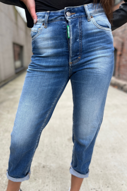 Dámské džíny Dsquared2 S73LA0272 modré