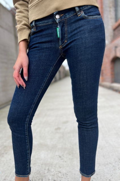 Dámské džíny Dsquared2 S73LA0273 modré 4